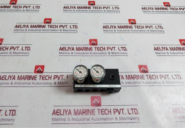 Abb 7959112 Pressure Gauge, 0-90 Psi, 0-0.6 Mpa - New