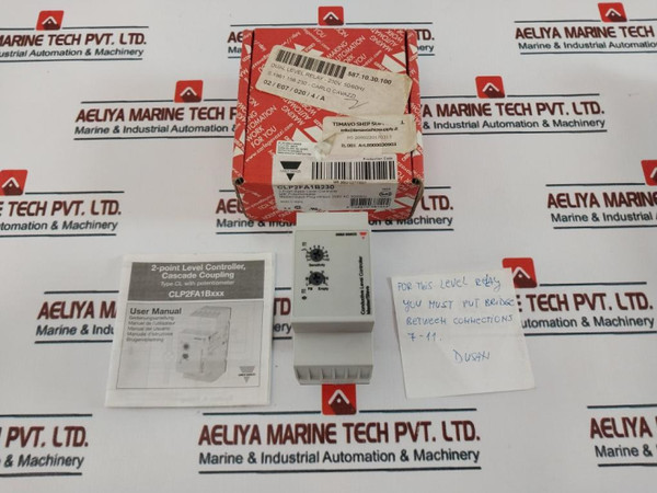 Carlo Gavazzi Clp2Fa1B230 Level Sensors, 230V Ac, Master/Slave, 2-point Basic - New