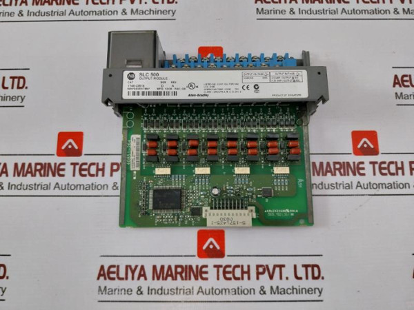 Allen-bradley 1746-ob16 Dc-source Output Module Slc 500 - Used