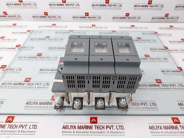 Abb Os 250D03N3 Switch Fuse With Shaft And Handle 250A Max