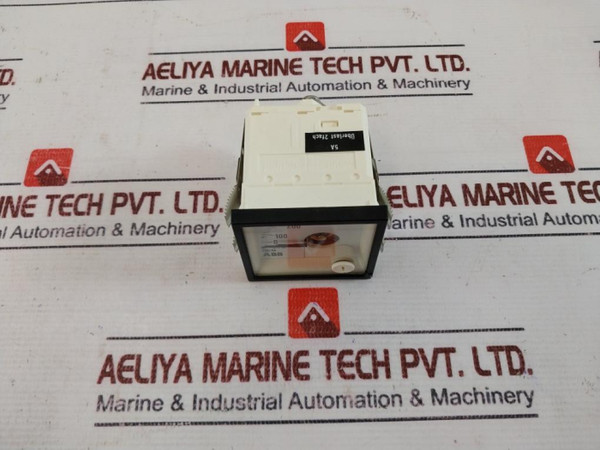 Abb 250/5A Moving Iron Indicator V-aqs 48 0-250/500A - New