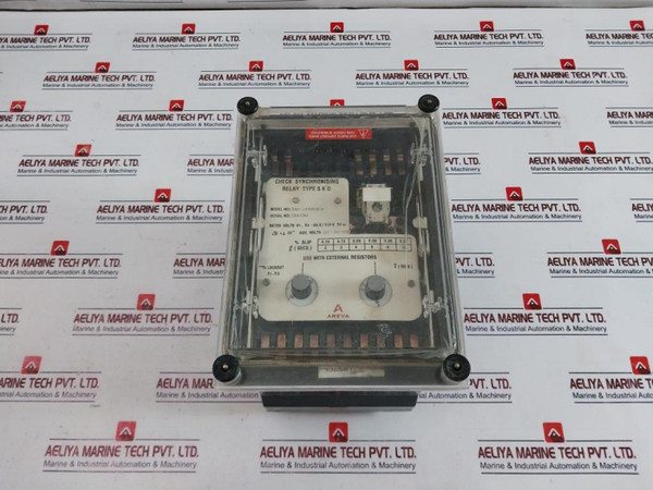 Areva Skd11Bf8003Bch Check Synchronising Relay 63.5/110V 50Hz 220-250Vdc - Used
