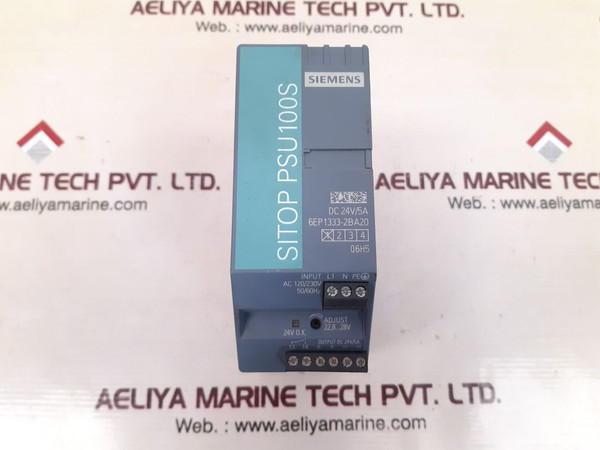 Siemens 6ep 1333-2ba20 sitop psu100s power supply