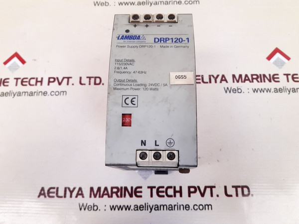 Lambda drp120-1 power supply