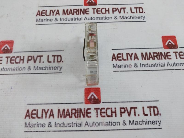 Kuwano Tem-45D Type 2.5 Current Meter Edge Wise Ampere 0.2-1 Ma - Used