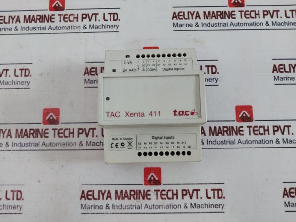 Schneider Tac Xenta 411/412 Digital Input Module 24Vac 2 Va - Used
