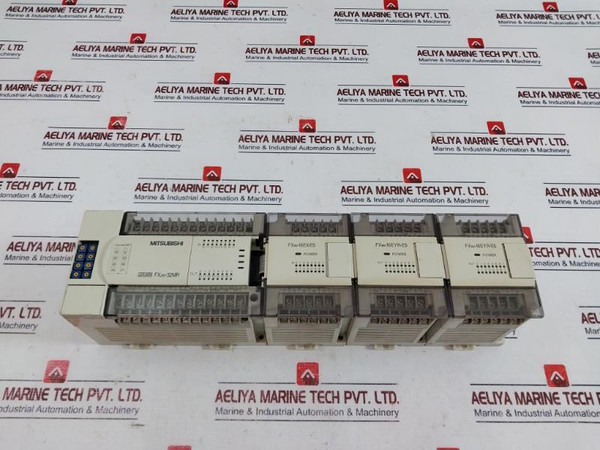 Mitsubishi Fx2N-32Mr-es/Ul,Fxon-16Ex-es/Ul,Fxon-16Eyr-es/Ul Plc Module Set
