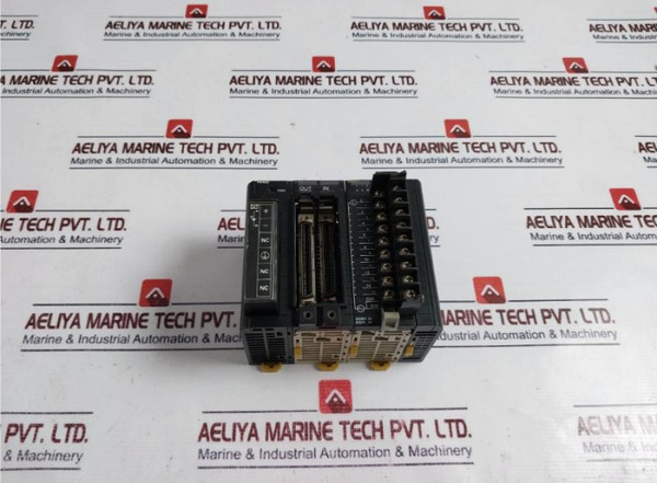 Omron Cj1W-pd022(Power Supply Unit), Cj1W-0C211(Output Unit), Cj1W-ii101(I/O Interface Unit) Plc Module Rack Dc24V 35W - Used