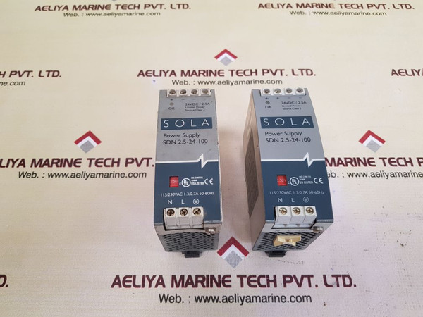 Sola sdn 2.5-24-100 power supply