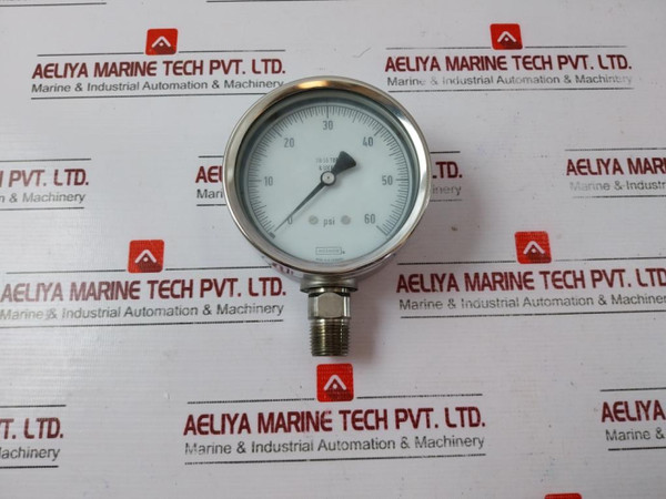Noshok Pressure Gauge 0-60 Psi