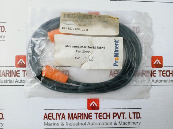 Prominent 304955 Signal Lead For Ph/Orp Coax 5Mm Cable Comb.Coax 2M-ss 2Xsn6 - New