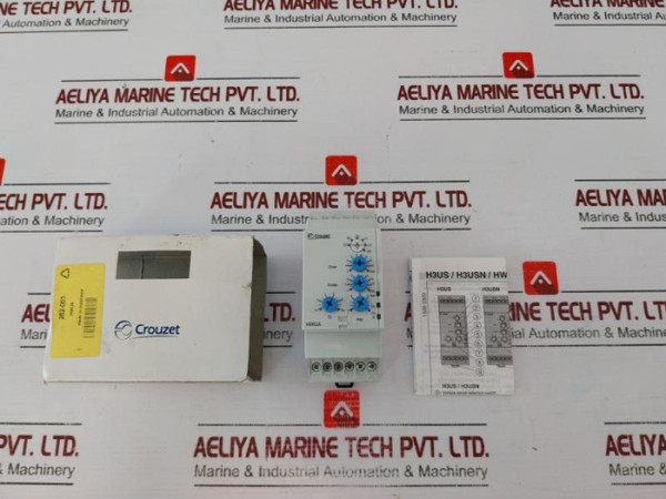 Crouzet Hwua 3 Phase Multifunction Control Relay - New