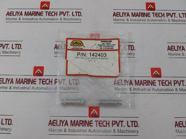 Oteco 142403 Rrv Pin 2 Reg/Hp & 3 Reg (1 Packet = 2Pcs)