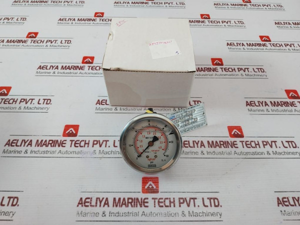 Wika Nbr 14105-1 Pressure Gauge 0-60 Psi - New