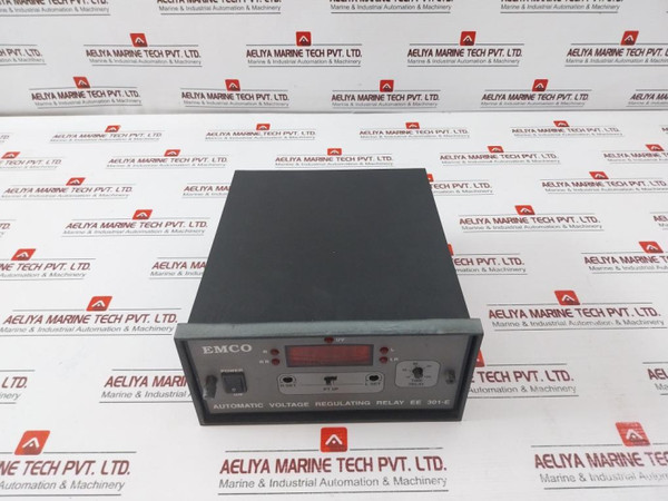 Emco Ee 301-e Automatic Voltage Regulating Relay 110V 50Hz 10 Watts - Used