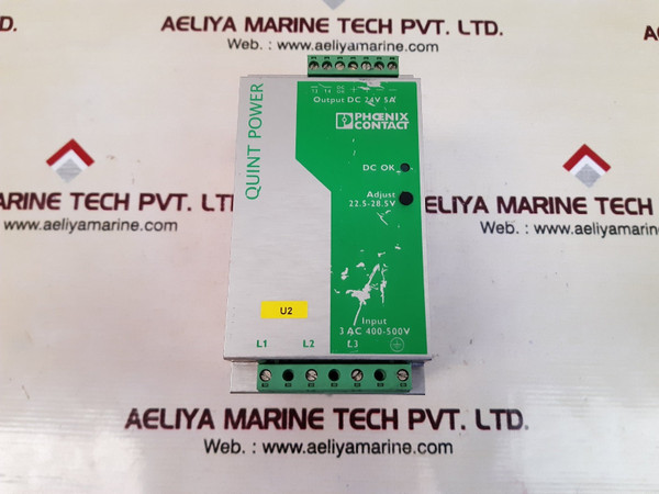 Phoenix Contact Quint-ps-3X400-500Ac/24Dc/5 Power Supply 500Vac