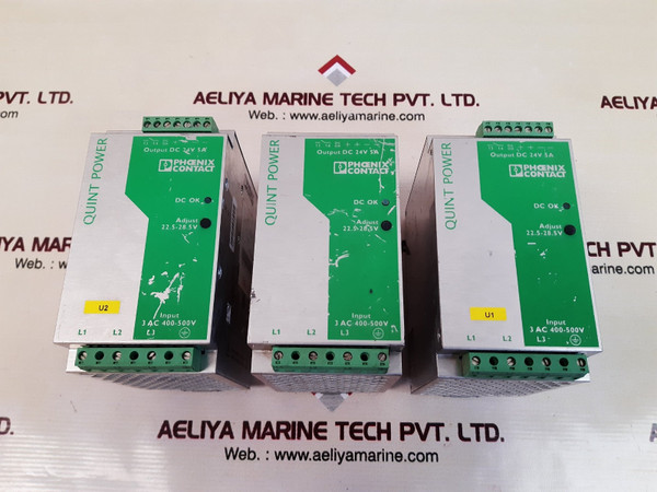 Phoenix Contact Quint-ps-3X400-500Ac/24Dc/5 Power Supply 500Vac