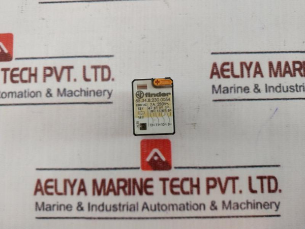 Finder 55.34.8.230.0054 Plug In Relay 230V Ac Coil 7A 250V Switching Current - Used