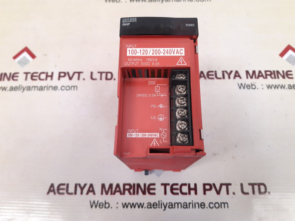 Mitsubishi melsec-q q64p power supply unit