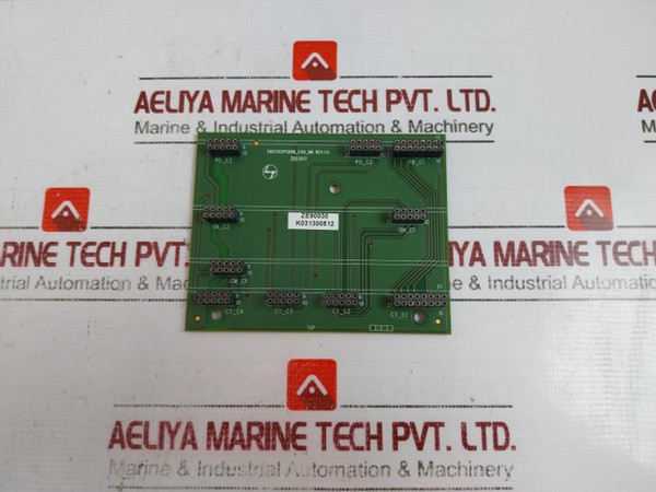 Larsen & Toubro Ems1322Pcb06_Can_Mb Printed Circuit Board Rev 1.0 Zd23017 - Used