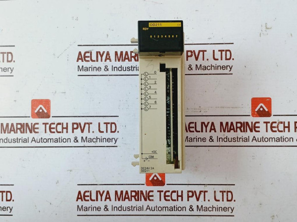 Omron Cqm1-od211 8 Point Output Unit 24Vdc 2A/Point 5A/Unit - Used