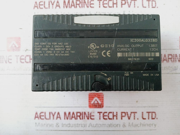 Ge Fanuc Ic200Alg328D Analog Output Module 13 Bit