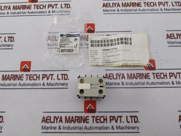 Telemecanique La1Kn11 Auxiliary Contact Block W913791950311 690V 10A A600, Q600 - New