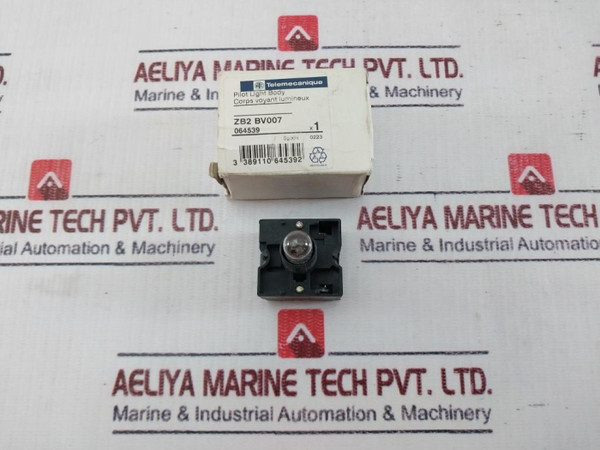 Telemecanique Zb2-bv007 Pilot Light Body For Front Mounting 130V 2.6W Max Ba9S  - New