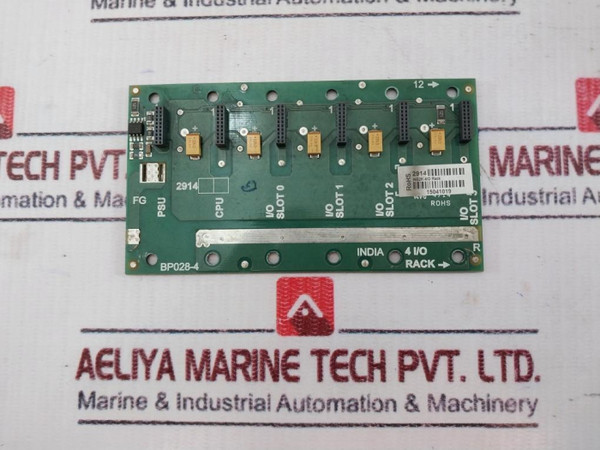 Nexgen Ng2K 4 I/O Rack Printed Circuit Board, Bp028-4  - Used