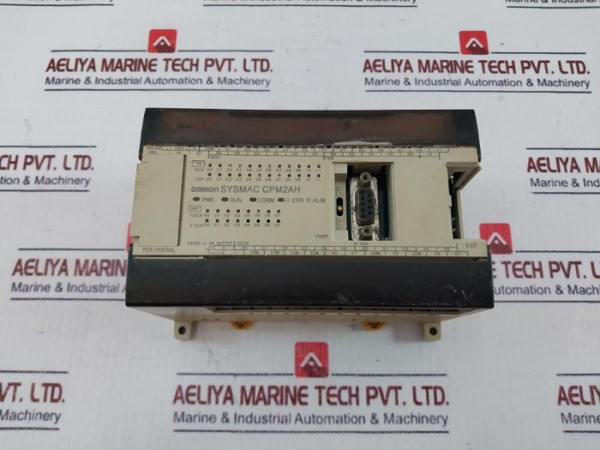 Omron Cpm2Ah-40Cdr-a Programmable Logic Controller 24Vdc 100-240V Ac - Used