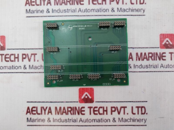 Larsen & Toubro Mpr0078Pcb04_Mb Printed Circuit Board Rev: 3.1 Zd23012 - Used