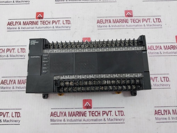 Omron Sysmac Cp1E-cpuy1 Plc Programmable Controller Ver 1.3 100-240Vac 50/60Hz - Used