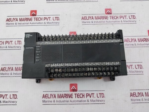 Omron Sysmac Cp1E-cpuy1 Plc Programmable Controller Ver 1.3 100-240Vac 50/60Hz