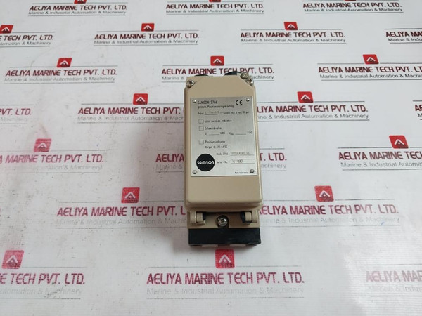 Samson 3766 Pneumatic Positioner Valve 4-20Ma Input 0.2-1 Bar