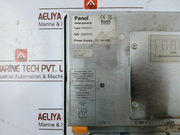 Panel Psw010 Led Backlight Display Panel 12-24 Vdc (Not Working)