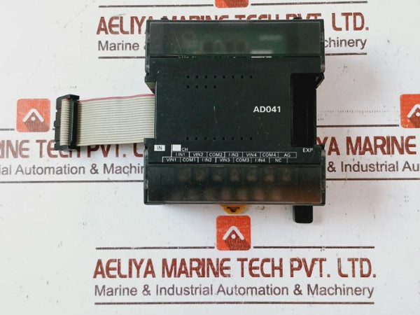 Omron Cp1W-ad041 Analog Input Expansion Module Kcc-rem-omr-cp1W-0014 - Used