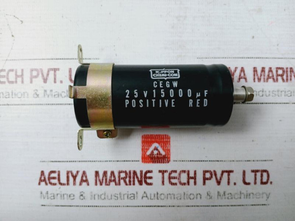 Nippon Chemi-con Cegw Capacitor 25V 15000µF 28E80 - New