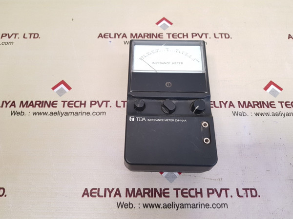 Toa zm-104a impedance meter