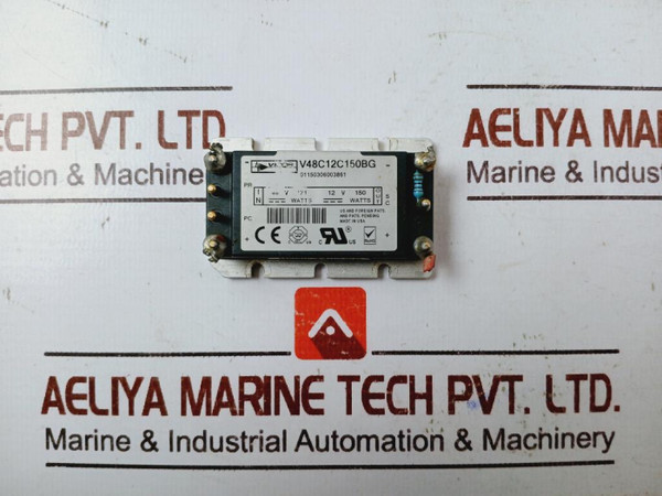 Vicor V48C12C150Bg Isolated Dc/Dc Converter Input-output - Used
