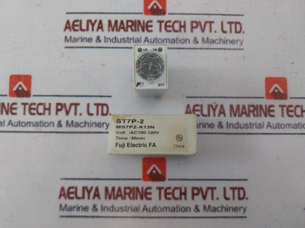 Fuji Electric St7P-2 Compact Accurate Super Timer Relay Module Ms7P2-a13N - New