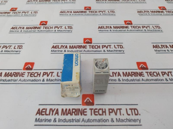 Omron H3Yn-2 Solid State Timer Relay 1S/10S/1M/10M 24V Dc - New