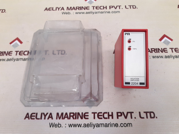 PR Electronics Isolation Amplifier 24V 2204B2D 2204S104 Supply