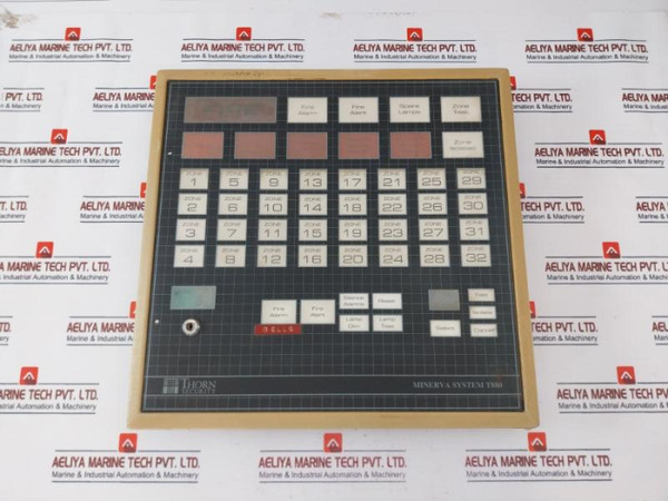 Thorn Security T880 Minerva System Fire Alarm Control Panel W508-013-012 - Used