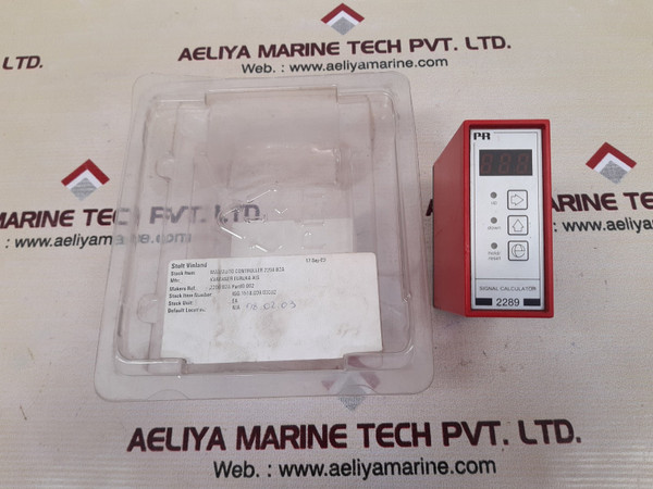 Pr Electronics 2289A Signal Calculator 2289S102 2.5 Vdc