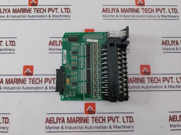 Ge Fanuc 44A751199-001 16-point Input Module Pcb Card, 94V-0 - Used