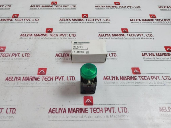 Telemecanique Xb2-bv1213 Led Round Green Pilot Light 24V - New