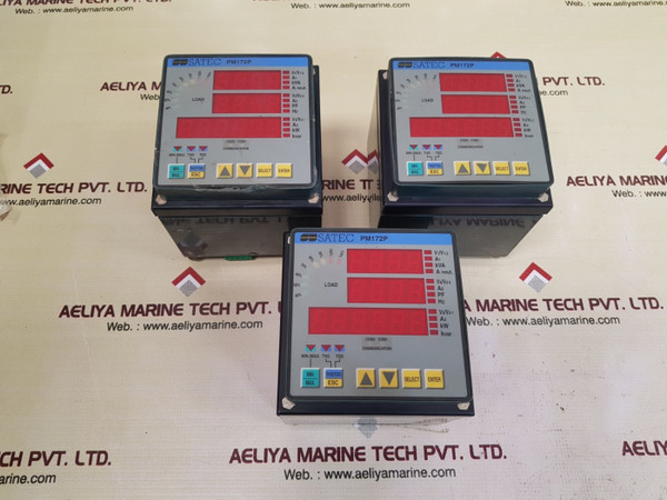 Satec pm172p power supply 172p-brl meter, model 4.83, USA