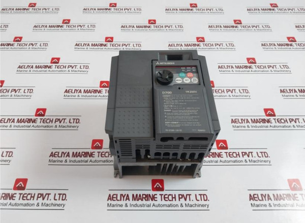 Mitsubishi Electric Fr-d720S-100-ec Inverter Rated Power 0.2-400Hz (Not Working) - For Parts Only
