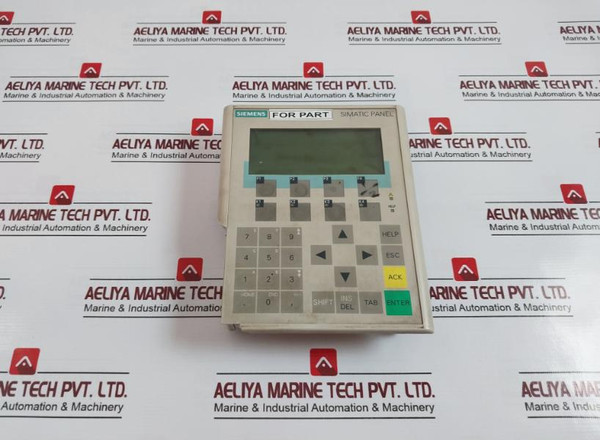 Siemens 6Av6641-0Ca01-0Ax1 Simatic Operator Panel Op77B Lc Display (Not Working)