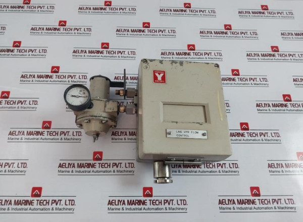 Yamatake-honeywell Kz03-1A Air Regulator 4-20 Ma Nox110-oh-7, 20-100 Kpa - Used